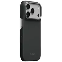 PITAKA Edge Case Argyle MagSafe dėklas iPhone 18 Pro / 17 Pro, bazalto juodas