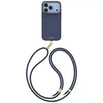 UNIQ Coehl Mirelle dėklas, skirtas iPhone 18 Pro / 17 Pro, su magnetiniu įkrovimu, mėlynas