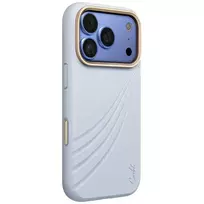 UNIQ Coehl Serina dėklas iPhone 18 Pro / 17 Pro, magnetinis įkrovimas, mėlynas