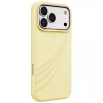 UNIQ Coehl Serina dėklas, skirtas iPhone 18 Pro Max / 17 Pro Max, magnetinis įkrovimas, geltonas