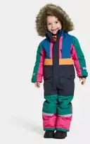 Didriksons žieminis kombinezonas - BJÖRNEN KD COV MULT2 Multi Colour Žalias (yra vietoje)