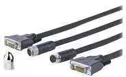 Vivolink Pro DVI-D Cross Wall laidas 20M, palaiko 1920*1080P 60Hz