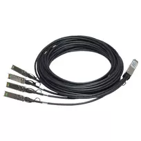 HPE Networking Comware X240 40G QSFP+ to 4x10G SFP+ 3m Direct Attach Copper Splitter Cable InfiniBand/fibre optic cable