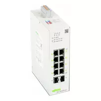 WAGO 852-1813/000-001 Lean-Managed-Switch 8 Port 1000Base-T 2-Slot 1000Base-SX/L