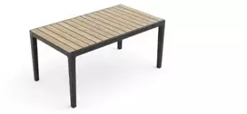 Keter Sodo stalas Deco Corale 160 spalva tikka/pilka (8711245163604)