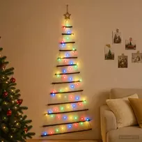 Kabantis Kalėdų medis 180 cm 100 LED Įvairių spalvų