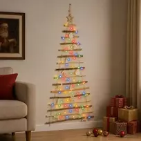 Kabantis Kalėdų medis 150 cm 80 LED Įvairių spalvų