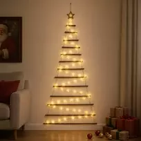 Kabantis Kalėdų medis 180 cm 100 LED Šilta balta