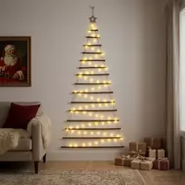 Kabantis Kalėdų medis 210 cm 130 LED Šilta balta