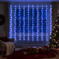 Užuolaidų girlianda 200 LED Mėlyna 300 x 200 cm