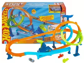 Automobilių trasa „Hot Wheels“ su automobiliuku