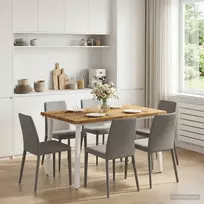 Kvadratinis valgomojo stalas 120 x 90 x 75 cm