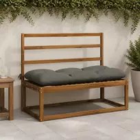 Suoliuko pagalvė VIANEN 100% poliesteris Pilka 130 x 50 x 12 cm