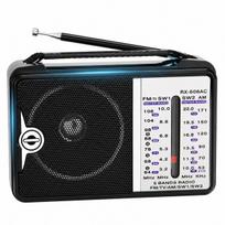 Retoo Techpro radijas, FM AM SW, teleskopinė antena, 1 vnt.