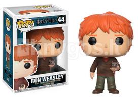FUNKO POP! Vinilinė figūrėlė: Harry Potter - Ron Weasley w/Scabbers