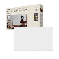 COLOR700WIFI4 Mill Color Panel Heater, Wifi+App control | COLOR700WIFI4 | Panel Heater | 700 W | Suitable for rooms up to 9-12 m² | Matte White | IPX4