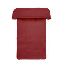 Bordo spalvos iš muslino viengulė patalynė 140x200 cm Amilia – Jotex
