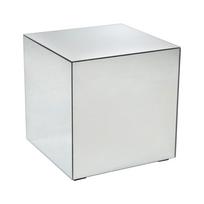 Iš stiklo šoninis stalas 45,5x45,5 cm Cube – Ellos Home