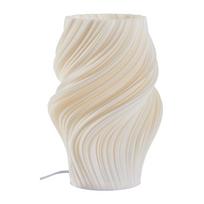 Baltos spalvos iš plastiko stalinis šviestuvas (aukštis 27 cm) Calais – Jotex