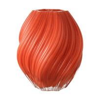 Raudonos plytų spalvos rankų darbo vaza (aukštis 23 cm) Selma – Ellos Home
