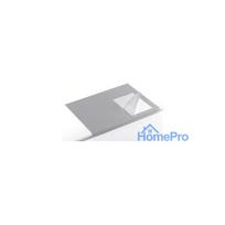 Desk pad 65.0 x 52.0 cm grey