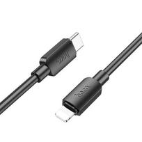 USB C į Lightning kabelis Hoco PD 2,4A 20W 1 m X96 juodas