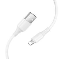 USB C - Lightning laidas Hoco PD 27W 1 m X120 baltas