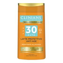 CLINIANS LATTE PROTETTIVO ANTI AGE SPF30 apsauginis kūno pienelis nuo saulės, 200 ml