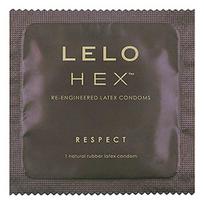 Prezervatyvai LELO HEX Respect XL itin ploni, didelio dydžio, sutepti