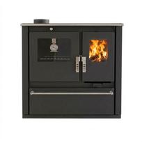 Malkinė krosnelė viryklė Verso CS Plus su nerūdijančio plieno orkaite ir stiklo keramikine kaitlente, Dramblio kaulo, Dešinė, 7.7kW