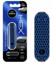 Automobilio oro gaiviklis Aroma Car HEX SCENT, Naujo automobilio kvapas, polimerinis