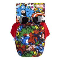 Avengers saulės akiniai ir kepurės rinkinys