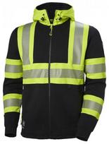 Helly Hansen Hi-vis striukė su kapišonu 79273_369-L, 0.836kg, geltona/juoda, CL1, 3M atšvaitinės juostos, YKK užtrauktukas, L