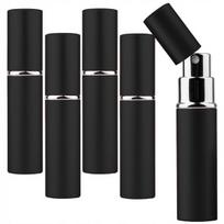 5x 5ml Kelioninis Purkštuvas Kvepalams - Juodas