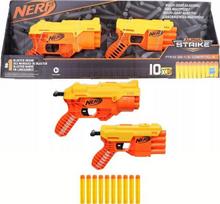 Žaislinių ginklų rinkinys Hasbro Nerf Alpha Strike E8872 Geltona sp./Oranžinė sp.