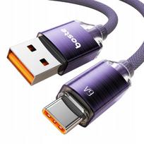 Boste Usb-a į Usb-c kabelis 6a, 66w, 2m, greitas įkrovimas, duomenų perdavimas