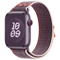 Nailono dirželis apple watch dirželiui 49mm 44mm 40mm 45mm 41mm 42mm 44 45 49 mm correa bracelet iWatch Ultra serija 7 6 5 3 se 8 dirželis 38mm 40mm 41mm gray