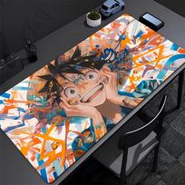 ONE PIECE Luffy Gaming Mouse Pad Gamer Computer Accessories Keyboard Table Mat Mousepad Company Laptop Desk mat PC big Mousepad 30x60cm brown