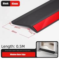 Guminis lango vandens blokavimo baras Sandarinimo funkcija Sandarinimo juosta Langų montavimas Outer Window-45mm