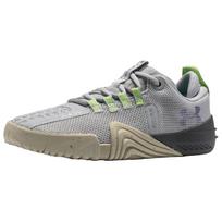 Under Armour  TriBase Reign 6 Halo Grey Provence Purple Women Sneakers High-Vis-Yellow 3027342-100 40.5 gray