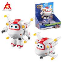 Super Wings 5 coliai Transformuojamas Jett Dizzy Donnie Deformuojamas Lėktuvas Robotas Veiksmo Figūrėlės Transformacija Animacija Vaikų Žaislai
