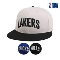 Unisex Team Arch Lettering Snapback Cap (N255AP615P) black white