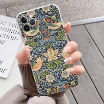 William Morris Thief Design Phone Case Silicone Soft for iphone 15 14 13 12 11 Pro Mini XS MAX 8 7 6 Plus X XS XR Cover iPhone 12 mini