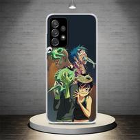 Gorillaz Anime dėklas telefonui Samsung Galaxy A13 A14 A15 A16 A17 A53 A54 A55 A56 A33 A34 A35 A36 A23 A24 A25 A26 A05S Galaxy A15 Samsung A55