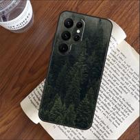 Gražus kalnų miško gamtos dėklas, skirtas Samsung Galaxy S25 S24 S23 S22 S21 Ultra S9 S10 S20 Plus S24 FE Funda dangtelio korpusas Galaxy S21 Plus