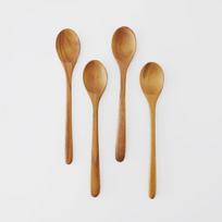 Romwood Indiatique medinis arbatinis šaukštelis beige