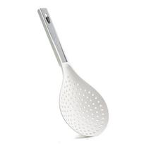 Household Water-draining Net for Scooping Dumplings, Plastic Noodle Scooping Spoon, High-temperature Resistant Large Noodle Scooping Spoon balta