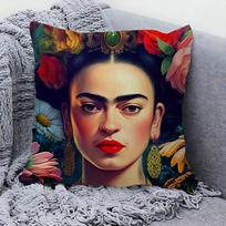 Vintažinis menininkės F-Frida K-Kahlo pagalvės užvalkalas Užvalkalas Sofos Dekoratyvinis Pagalvės Užvalkalas Namų Dekoras Pagalvės Užvalkalas 40x40cm