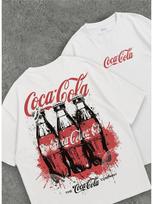 Oversized T-Shirt Coca Cola M gray