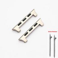 22mm Titanium Connector for Apple Watch Band 49mm 45mm 44mm 42mm Connectors Accessories Adapter for Iwatch Ultra 8 7 6 5 4 Se 42 44 45 49mm white